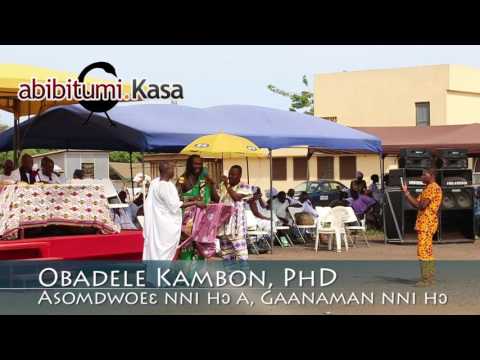 Dr. Obadele Kambon: Asomdwoeɛ nni hɔ a, Gaanaman nni hɔ (Twi)