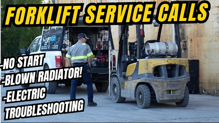 Yale Forklift No Start, Hyundai Radiator damage, Toyota Electric Troubleshooting - Service Call