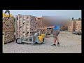 Movimentazione esterna di pellet e legna con T-2