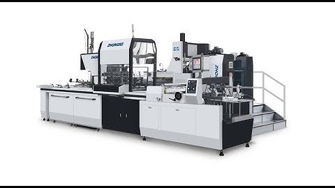 Máy làm hộp bìa cứng tứ động ZhongKe ZK-660F - Công ty SIC