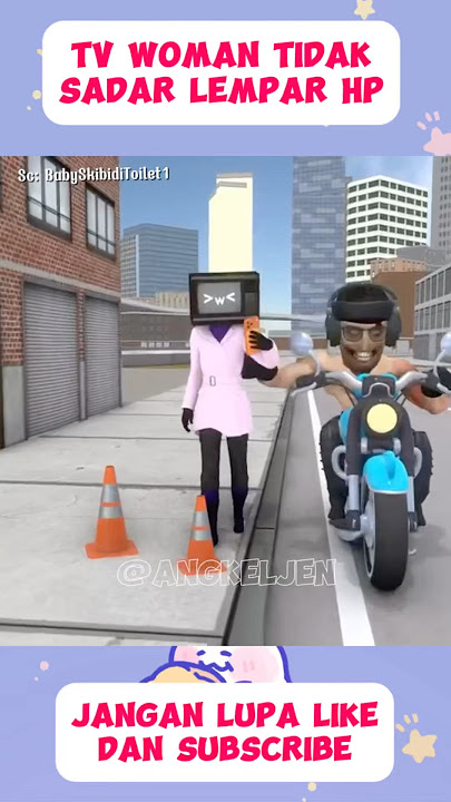 TV WOM4N T1D4K S4D4R L£MP4R HP⁉️ #dubbing #shorts