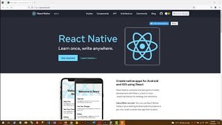 Set Up React Native Environment & Tools (React Native Tutorial)
