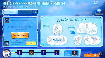 PUBG Mobile 4.1 Update Claim Free Emote & Quiz Answers