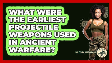 What Were The Earliest Projectile Weapons Used In Ancient Warfare? - Military History HQ