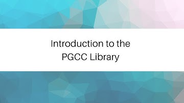Introduction to the Library PGCC