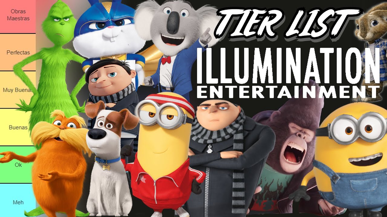 Illumination movies tier list