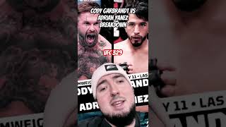 Cody Garbrandt vs Adrian Yanez #ufc329 #breakdown #mma #quick #boxing #banger #striking #ifw