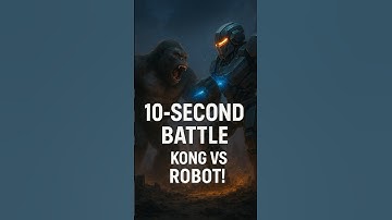 Kong vs Robot – 10-Second War Caught on Veo 3 Google!