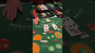 Have you ever seen anyone double down on a 21?!