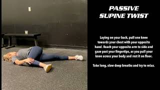 Passive Supine Twist