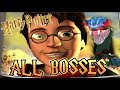 Harry Potter and the Chamber of Secrets All Bosses | Boss Fights  (PS1)