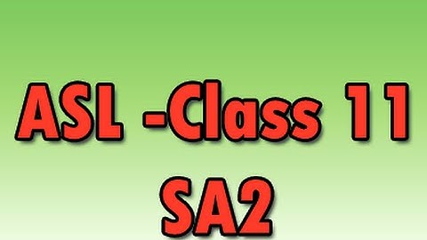 CBSE ASL Listening Class XI SA 2, Code XI-L-01, Audio scripts and Answer key, Audio 1