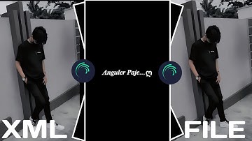 Bulini Tw Ami Tomar Mukher Hasi🥀|| New Trend Alight Motion New Xml File #trending @rdsdebjit