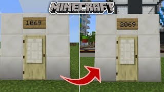 Minecraft PE : HOW TO MAKE A WORKING TIME MACHINE