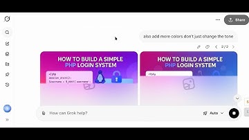 Create and Enhance an Image Poster with ChatGPT and Grok