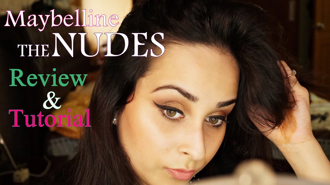 Maybelline India The Nudes Palette Review Gold Bronze Makeup