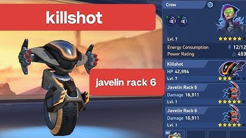 Team Mach+ control point class & killshot with javelin rack 6 mech arena game #dsnmag