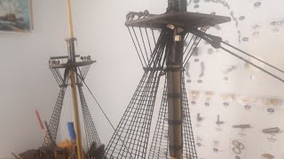 Navio de Linea Santisima Trinidad 1:84 de Artesania Latina Ep. 139