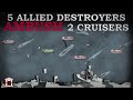 5 destroyers ambush italian cruisers battle of cape spada 1940 documentary