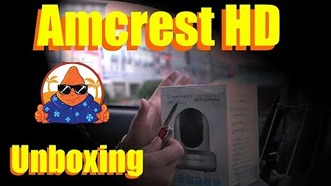 Amcrest HD series 720P WiFi Wireless IP Security Surveillance Camera System unboxing - NachoTV