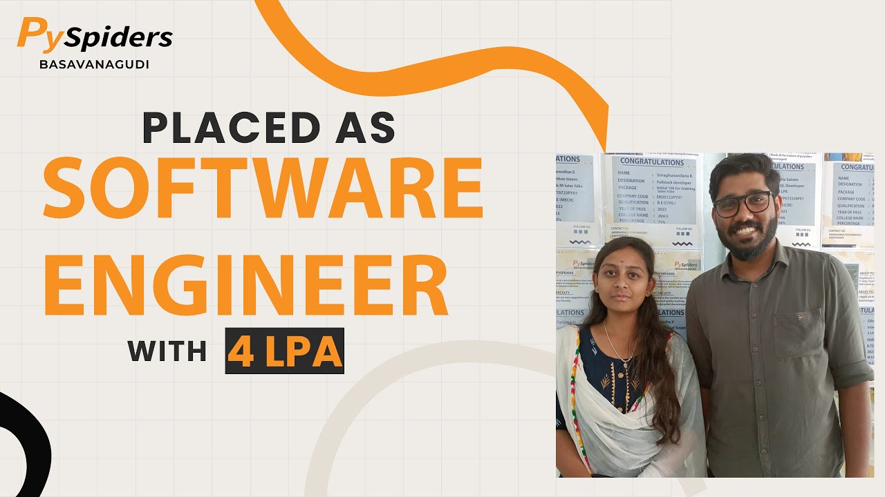 Congratulations " VARSHA .N " for getting placed as " SOFTWARE ENGINEER ...