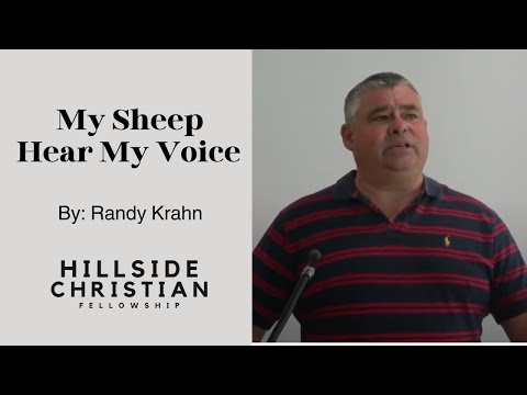 My Sheep Hear My Voice | Randy Krahn