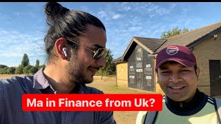 Scope of “Masters in Finance” in the Uk?