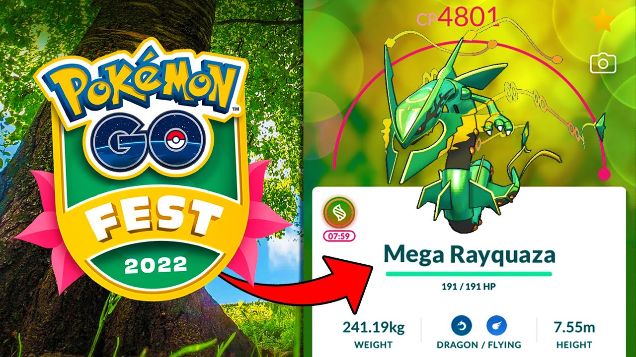 GO Fest: Mega Rayquaza in Mega Raids - Leek Duck