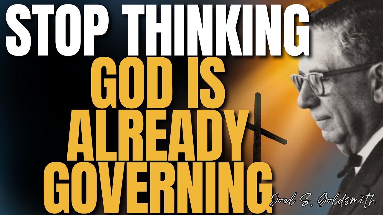 STOP OVERTHINKING AND BE STILL — JOEL S. GOLDSMITH REVEALS WHERE TRUE PEACE BEGINS