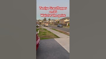 Tamiya GrassHopper on 3S Quick sprint #tamiya