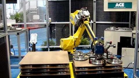 Model VG710 Vision Guided Pick Module Video by Automated Cells and Equipment