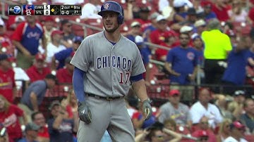 CHC@STL: Bryant lines an RBI triple to center field