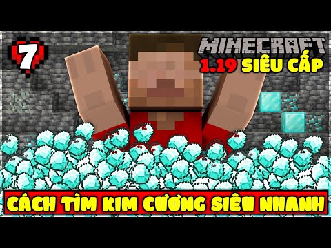 MINECRAFT 1.19 SIÊU CẤP * TẬP 7 | MK GAMING HƯỚNG DẪN CÁCH TÌM KIM CƯƠNG SIÊU NHANH 🤑