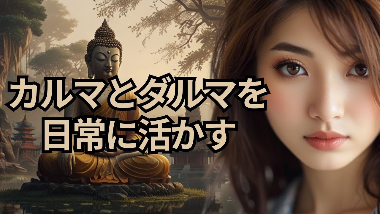カルマとダルマ 仏教の教えを日常生活に取り入れる方法 - YouTube