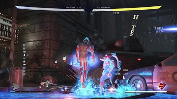 Injustice 2 Firestorm lvl 3 trait corner combo