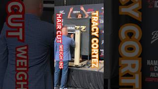 Tracy Cortez Ufc Hair Cut Weigh-Ins Vs Rose Namajunas