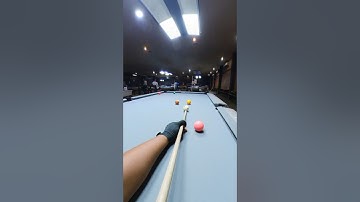 double shot 1&7 but poor 3 #billiards #pool #sports #pov