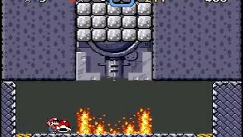 Super Mario World Custom Sprite - Heavy Press