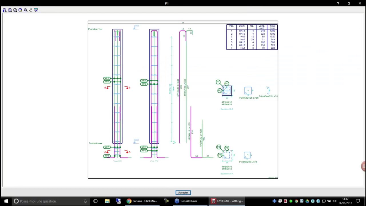 Webinaire CYPECAD - Calculez et ferraillez vos poteaux en béton armé ...