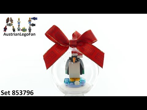 lego penguin ornament