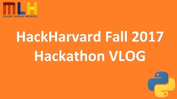 HackHarvard Fall 2017 Hackathon VLOG