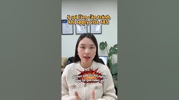 Visa Úc | 5 sai lầm phổ biến với Visa 485 Úc #shorts #visionfirst #visauc