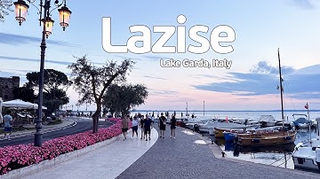 Lazise’s Hidden Gem at Sunset – A Peaceful Evening Walking Tour of Lake Garda