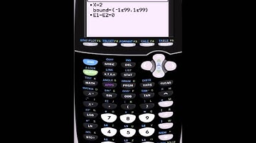 How To Solve For X Using TI-84 Plus (C Silver Edition) (Should Work on All Versions)