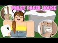 Building a TOILET PAPER House