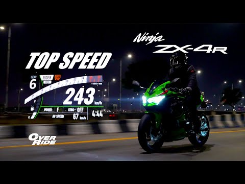 Top Speed 2023 Kawasaki Ninja ZX4R