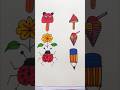 1minute drawing challenge#viral #youtubeshorts #alphabet