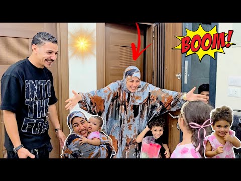 Finally Lol Lol The Highly Anticipated Video Sadfa S Return From Saudi Arabia And The Mom