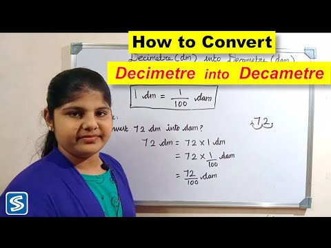 Video How to Convert Decimeter into decameter | Conversion... - youtube