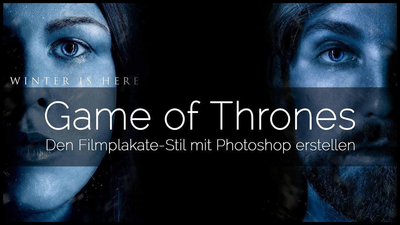 Game Of Thrones Style Portrait Bearbeiten Inkl Gratis Schnee Textur Tutorial Youtube